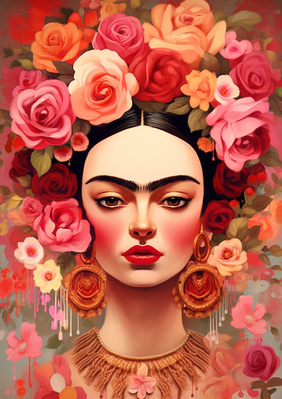 Artwork | Frida "Neutral" | LED Bild