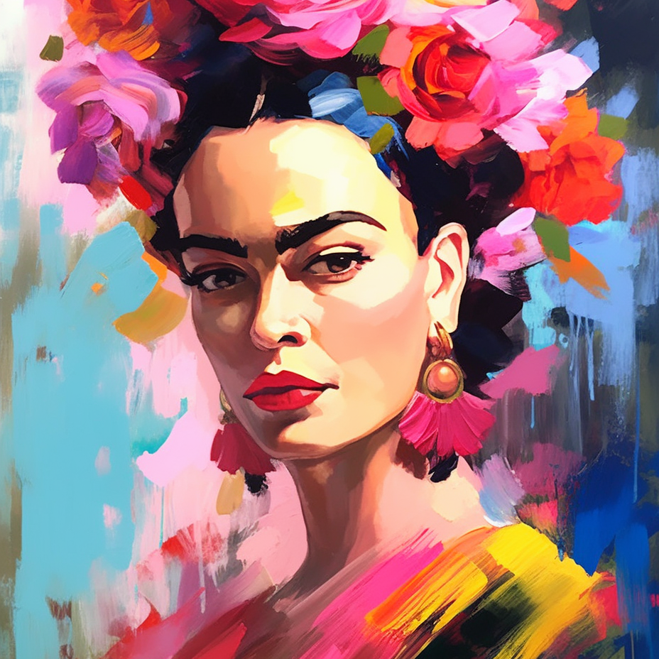 Frida "Look" | LED Bild
