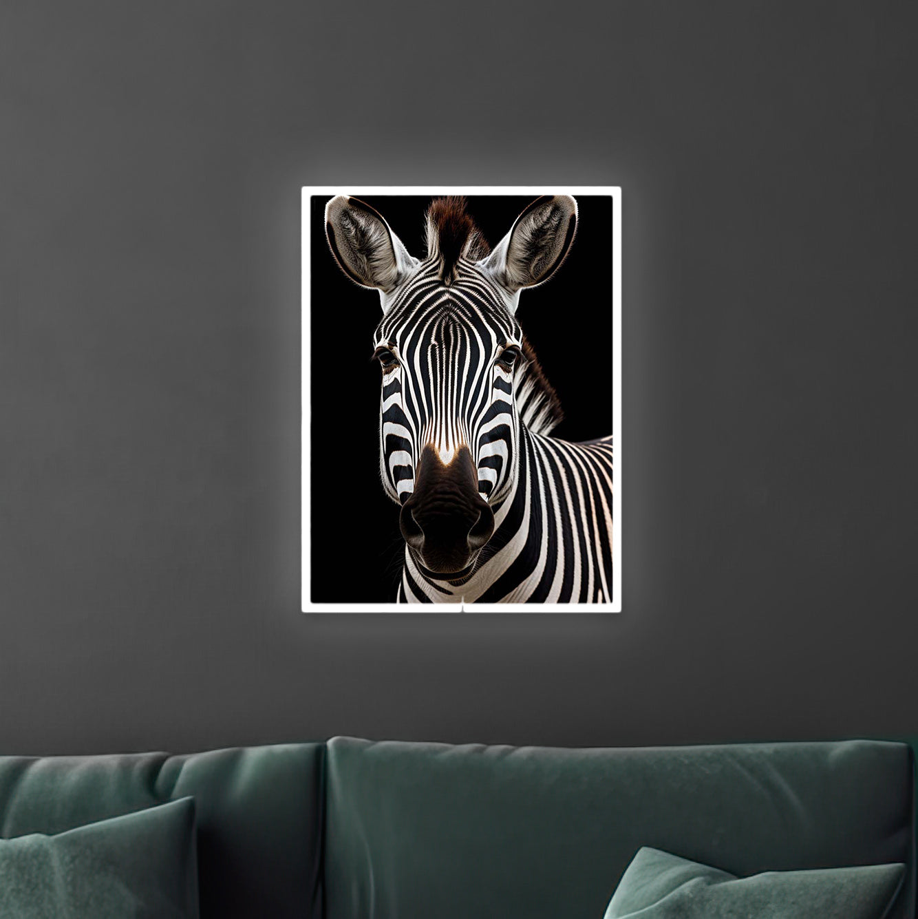 Zebra | LED Bild