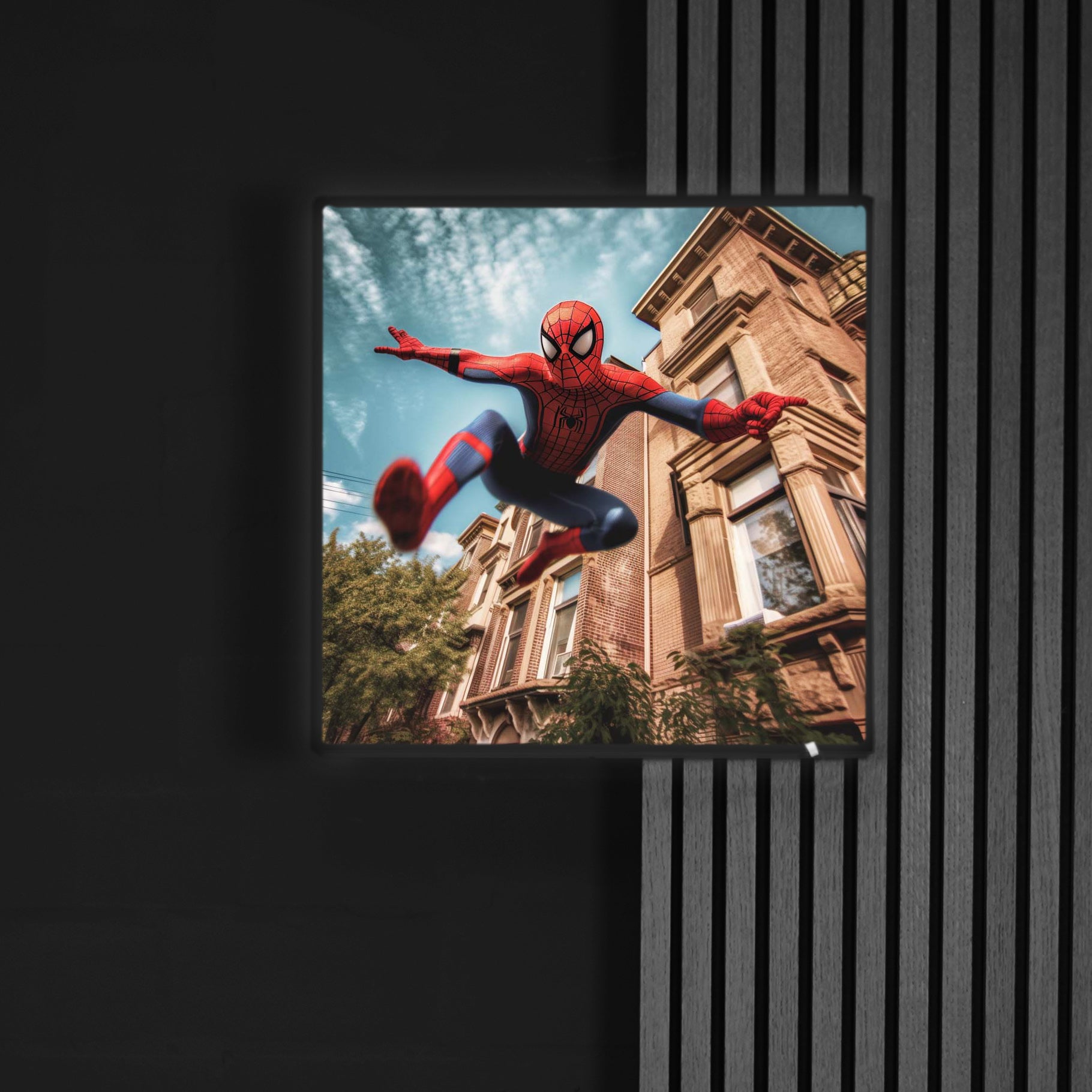 Spiderman | LED Bild