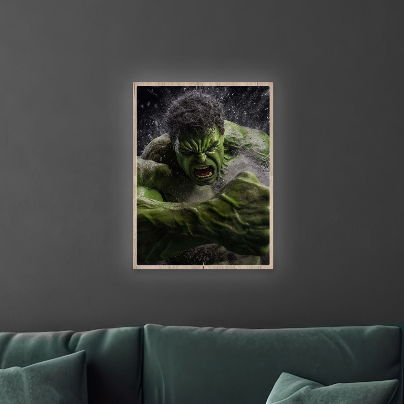 The Hulk | LED Bild