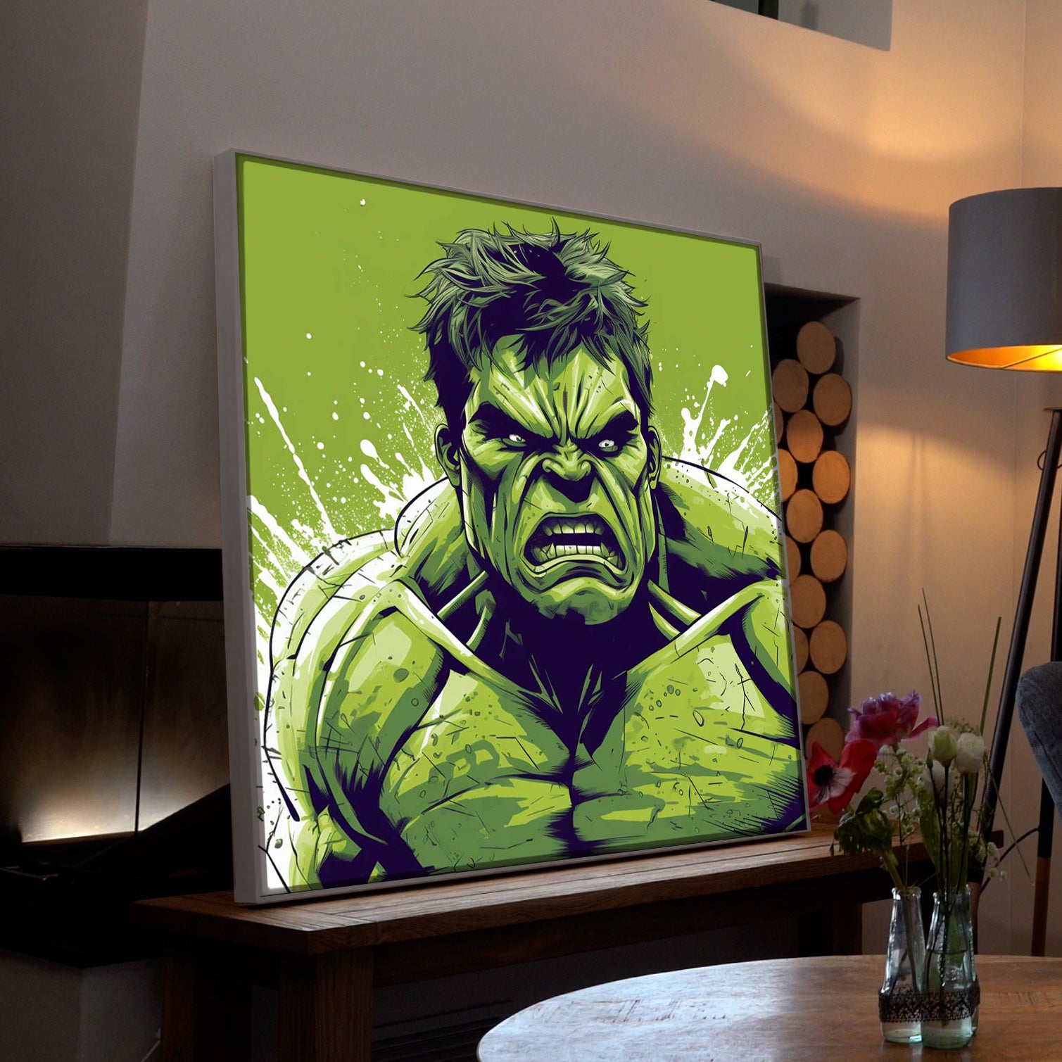 Hulk Artwork | LED Bild