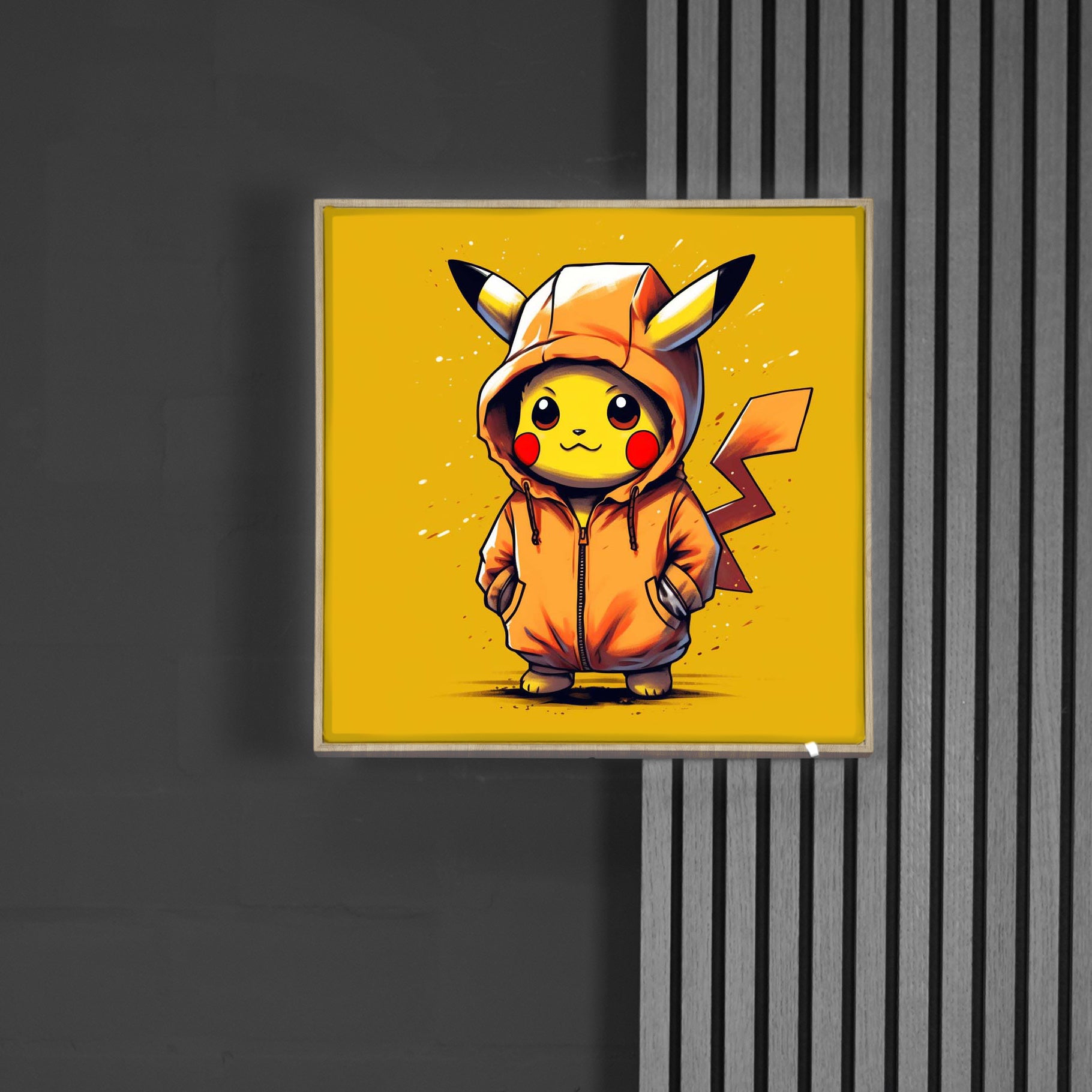Hooded Pikachu | LED Bild
