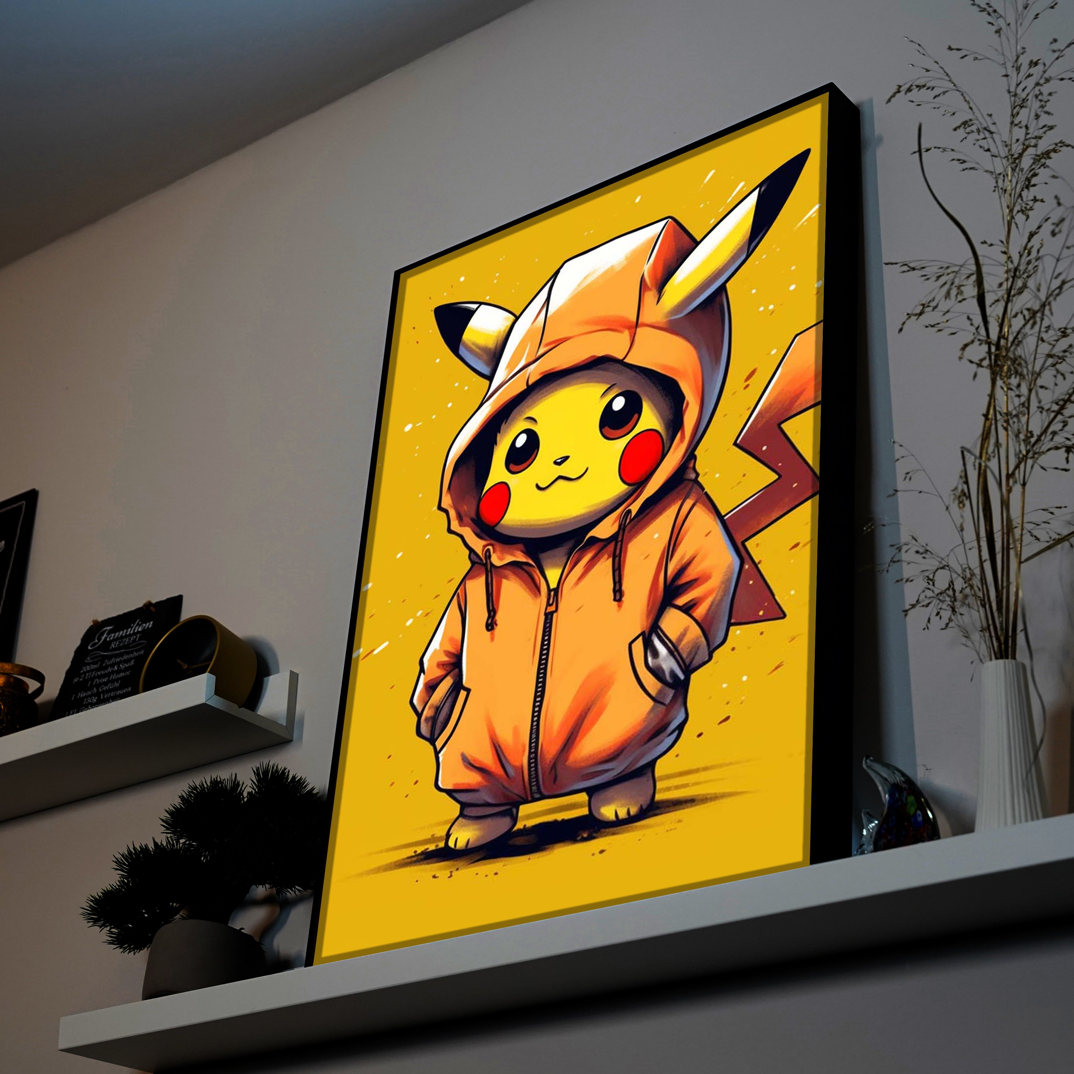 Hooded Pikachu | LED Bild