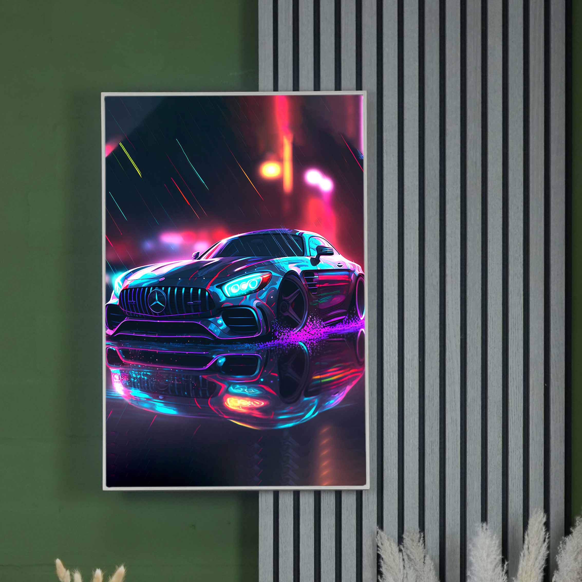 Artwork | Mercedes 2 | LED Bild