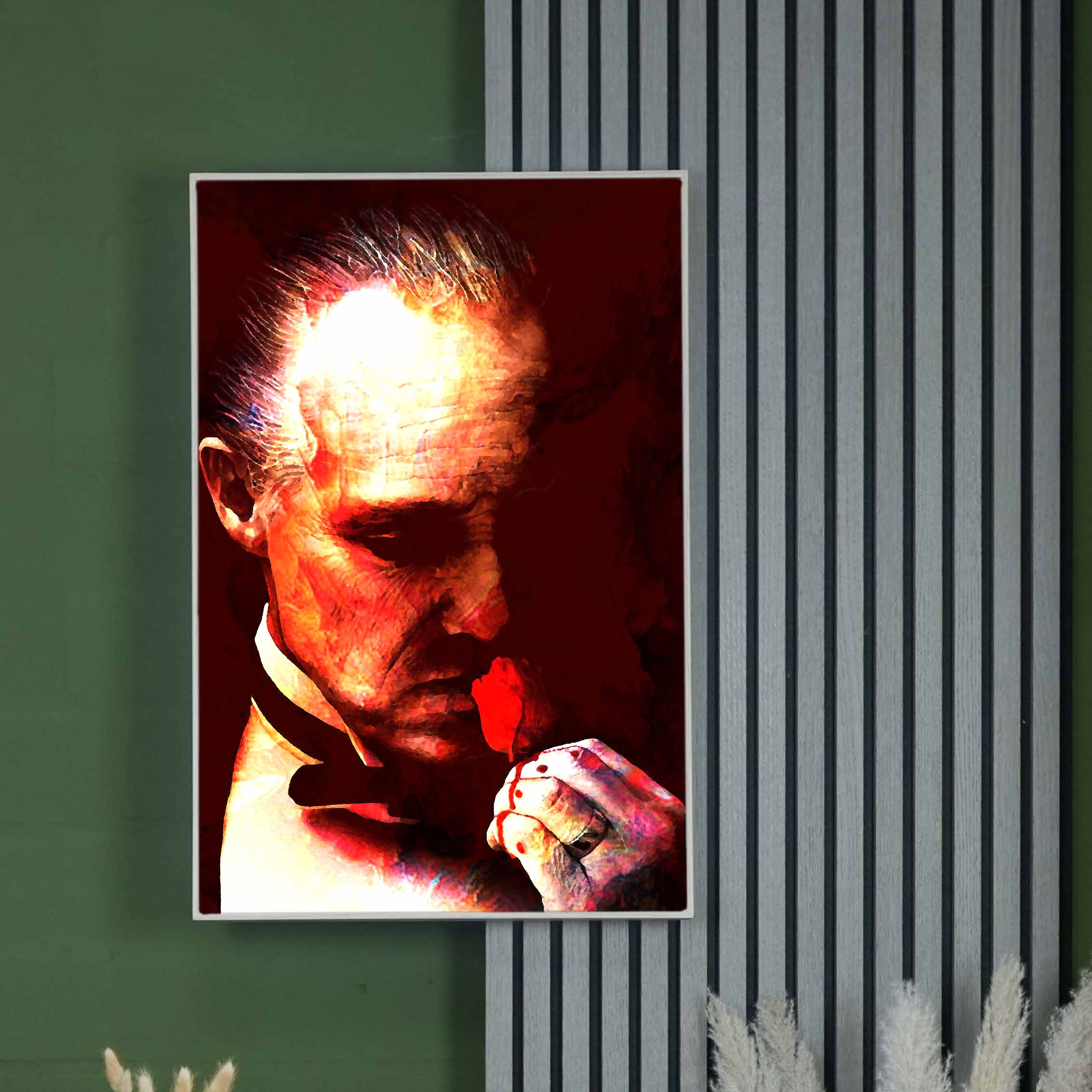 Artwork | Der Pate | Don Corleone | LED Bild
