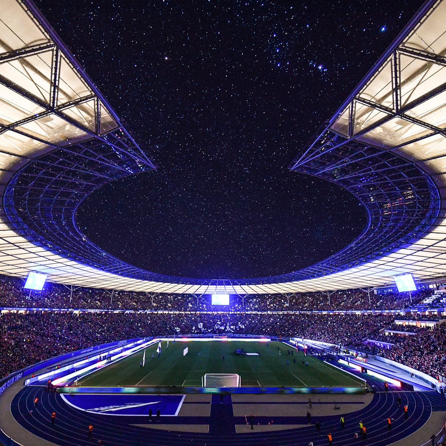 Hertha BSC | Flutlicht | LED Bild