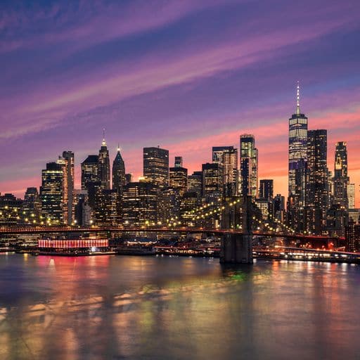 Michael Abid | Skyline New York | LED Bild