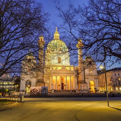 Torsten Kiel | Wien Karlskirche | LED Bild